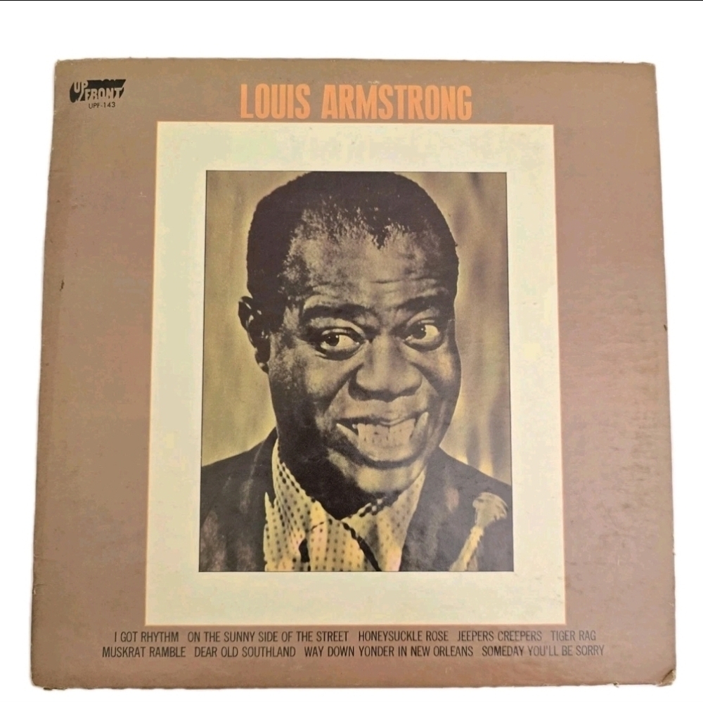 LOUIS ARMSTRONG  Self-Titled ‎ 1970 Vinyl LP Upfront UPF 143